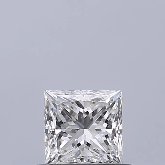 0.40ct PRINCESS E VVS2 Natural diamond
