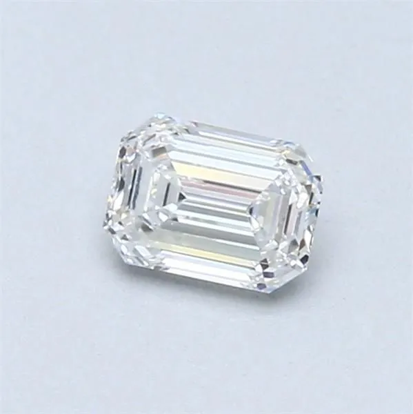 0.4ct EMERALD E VVS2 Natural diamond