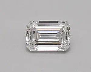 0.47ct EMERALD D VS1 Lab diamond