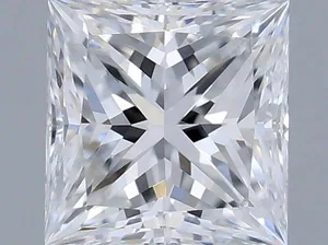 0.4ct PRINCESS D VVS2 Natural diamond
