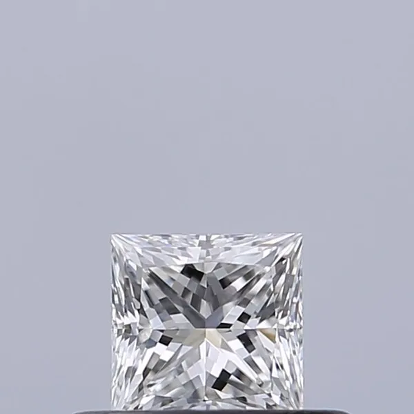0.31ct PRINCESS F VVS2 Natural diamond
