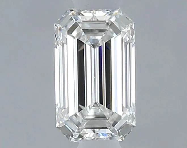 0.40ct EMERALD F VS1 Natural diamond