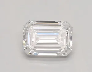 0.57ct EMERALD D VVS2 Lab diamond