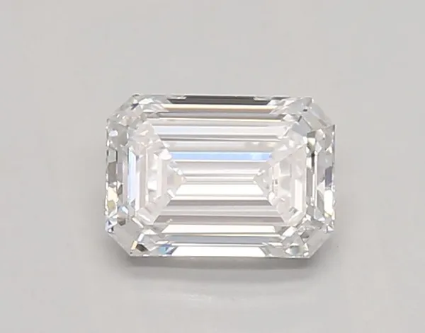 0.57ct EMERALD D VVS2 Lab diamond