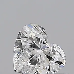 0.51ct HEART D SI1 Natural diamond