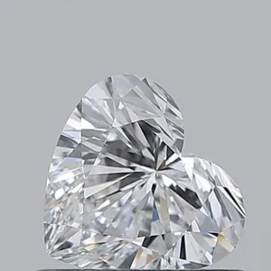 0.6ct HEART D VS2 Natural diamond