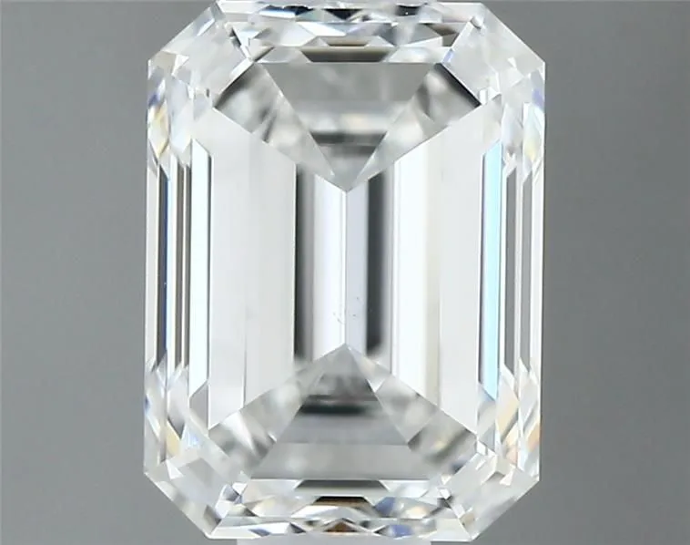 0.50ct EMERALD F VS1 Natural diamond