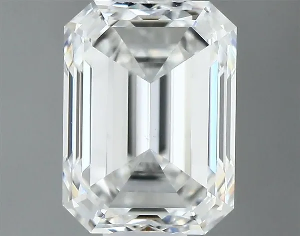 0.5ct EMERALD F VS1 Natural diamond
