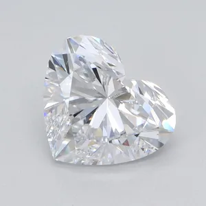 1.05ct HEART D VVS2 Lab diamond