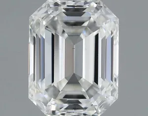 0.49ct EMERALD H VS2 Natural diamond