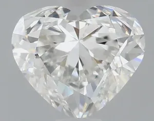 0.5ct HEART G VS2 Natural diamond