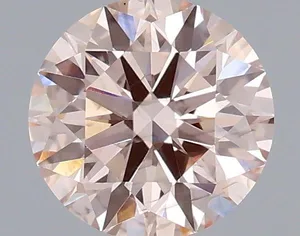 0.57ct ROUND Fancy Pink VS2 Coloured Lab diamond
