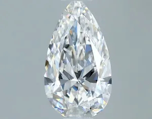 0.32ct PEAR D VVS1 Natural diamond