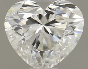 0.39ct HEART H VVS2 Natural diamond