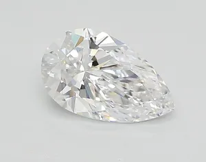 0.84ct PEAR D VVS2 Lab diamond