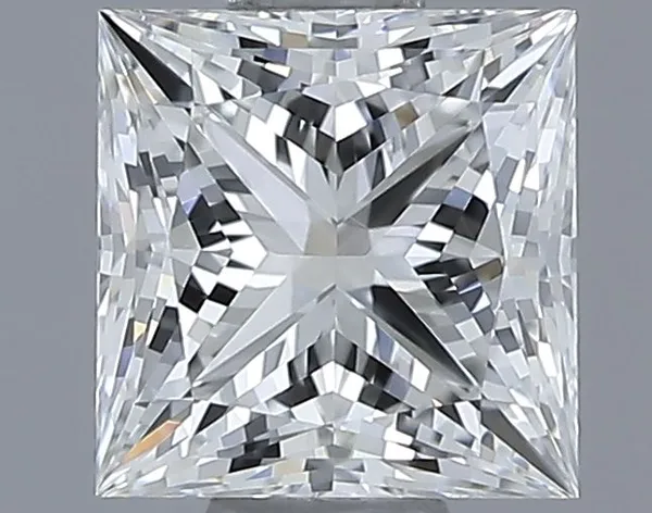 0.8ct PRINCESS F VS1 Natural diamond