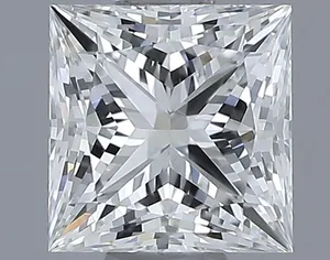 0.8ct PRINCESS F VS1 Natural diamond