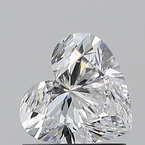 0.92ct HEART D VVS2 Natural diamond