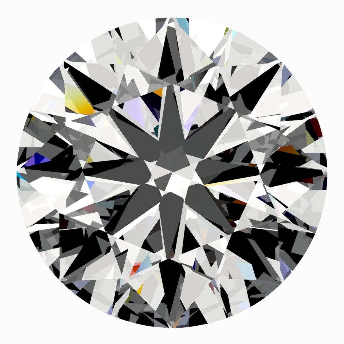 0.30ct ROUND D SI2 Natural diamond