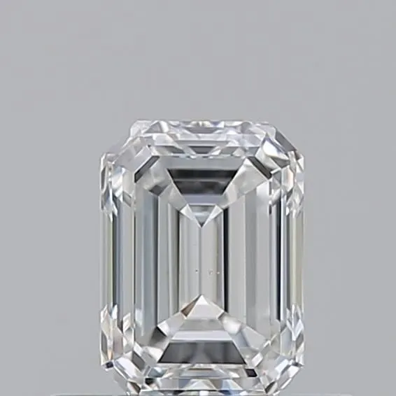 0.51ct EMERALD F SI1 Natural diamond