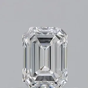 0.51ct EMERALD F SI1 Natural diamond