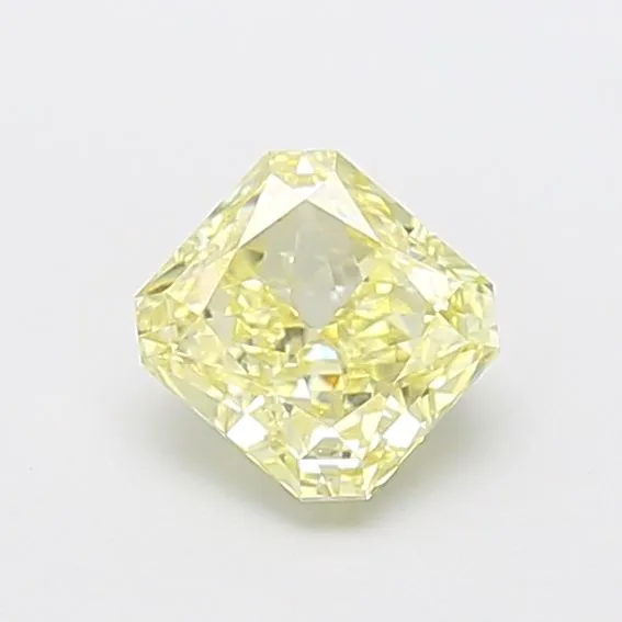 1.1ct RADIANT Fancy Light Yellow VS1 Coloured Lab diamond