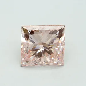 5ct PRINCESS Fancy Intense Pink VS1 Coloured Lab diamond