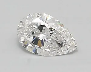 0.89ct PEAR D VVS2 Lab diamond