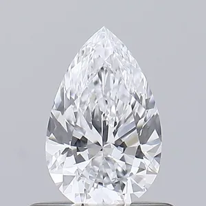 0.51ct PEAR D VVS1 Lab diamond
