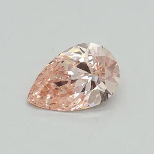 0.31ct PEAR Fancy Intense Pink VS2 Coloured Lab diamond