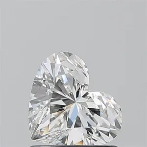 0.9ct HEART H VVS2 Natural diamond