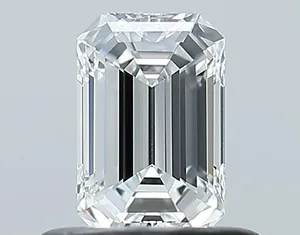 0.51ct EMERALD E VVS1 Natural diamond