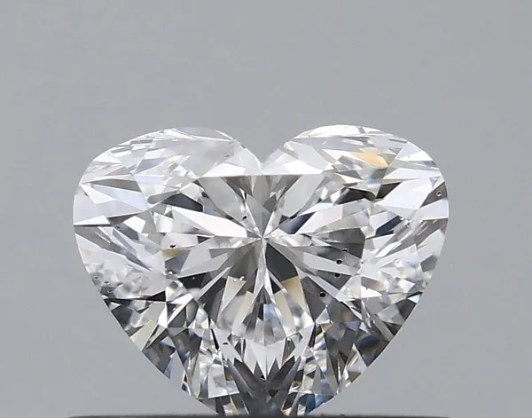 0.5ct HEART E SI1 Natural diamond