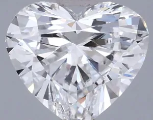 1.01ct HEART E VVS1 Lab diamond