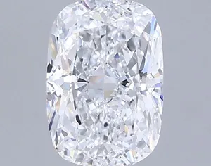 0.95ct CUSHION D VVS2 Lab diamond
