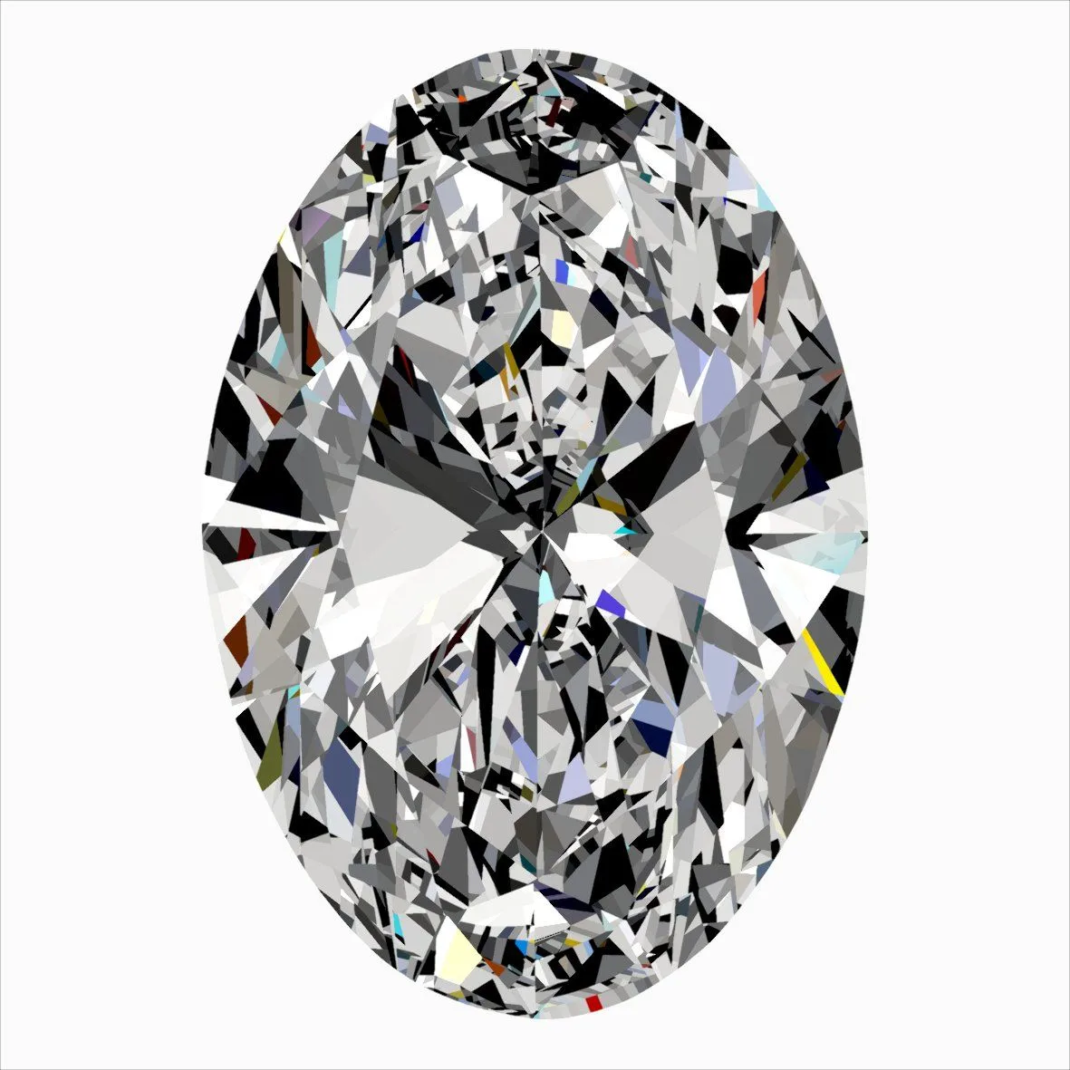 0.30ct OVAL E VVS1 Natural diamond