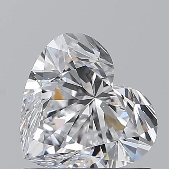0.9ct HEART D VS2 Natural diamond