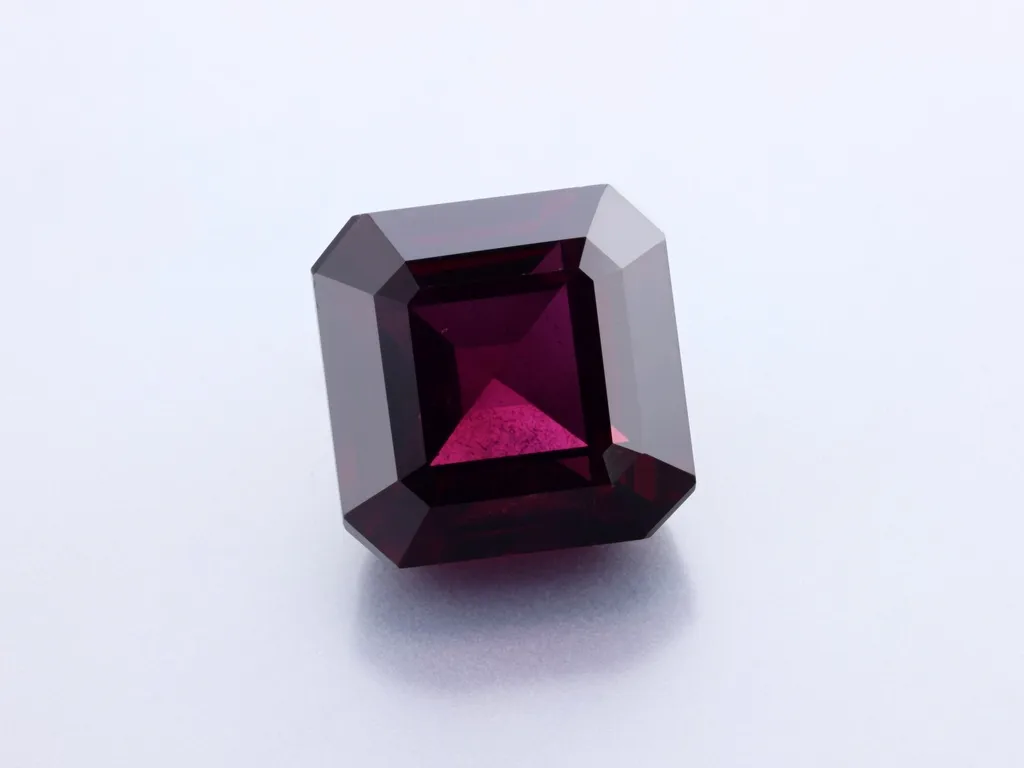 12.49ct Purple Garnet, Emerald Cut gemstone