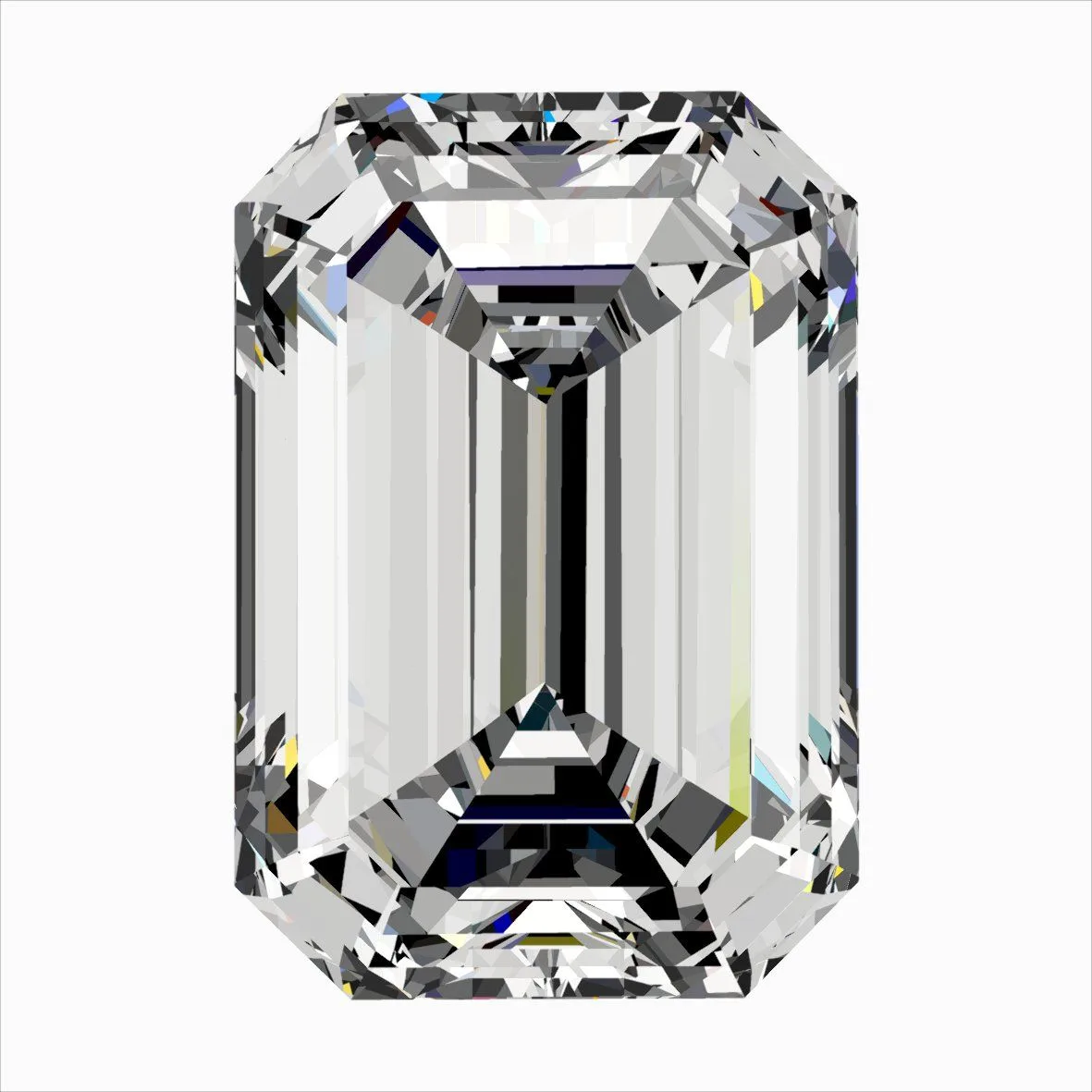 0.32ct EMERALD D VVS1 Natural diamond