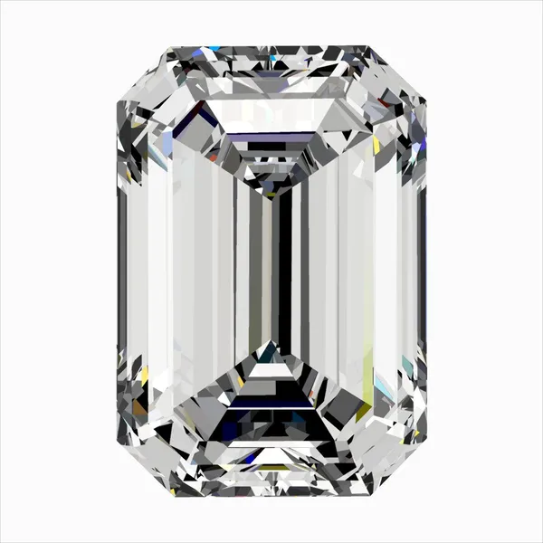 0.32ct EMERALD D VVS1 Natural diamond