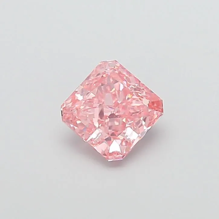 1.93ct HEART Fancy Vivid Pink VVS2 Coloured Lab diamond