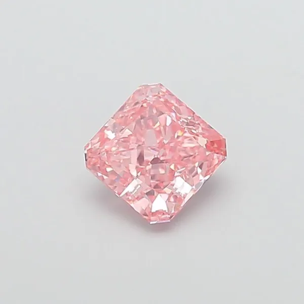 1.93ct HEART Fancy Vivid Pink VVS2 Coloured Lab diamond