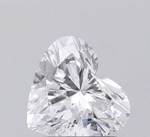 1.04ct HEART D VVS1 Lab diamond