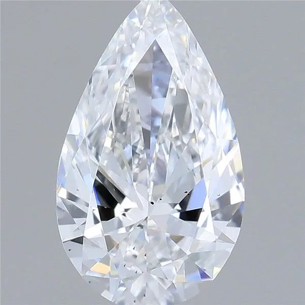 0.5ct PEAR D SI1 Natural diamond