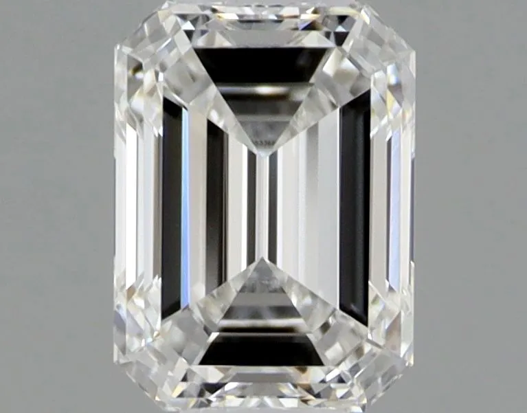0.39ct EMERALD F VVS2 Natural diamond