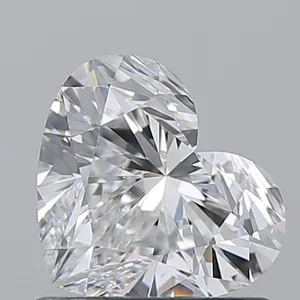 0.9ct HEART E VS2 Natural diamond