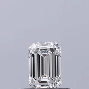 0.3ct EMERALD E IF Natural diamond