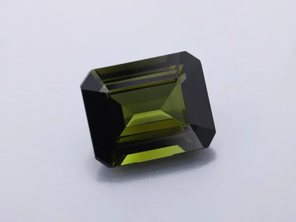 3.06ct Green Tourmaline, Emerald Cut gemstone