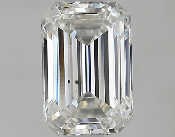0.73ct EMERALD F SI1 Lab diamond