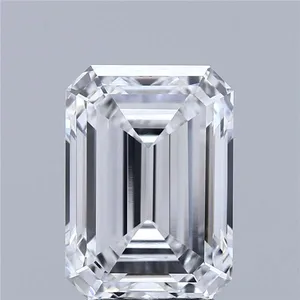 0.51ct EMERALD D VVS2 Lab diamond